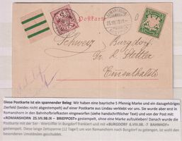 92x) Spannander Postkarte , sehe Scan