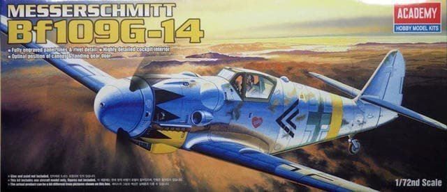 Kit di modellismo & Modellini statici: Academy Messerschmitt Bf 109G14 – Nuovo e nell'imballaggio originale da Neuenhof venduto da Abakan