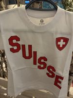 Schweiz T-Shirt "Suisse" Gr. 104, Berra 20, neu
