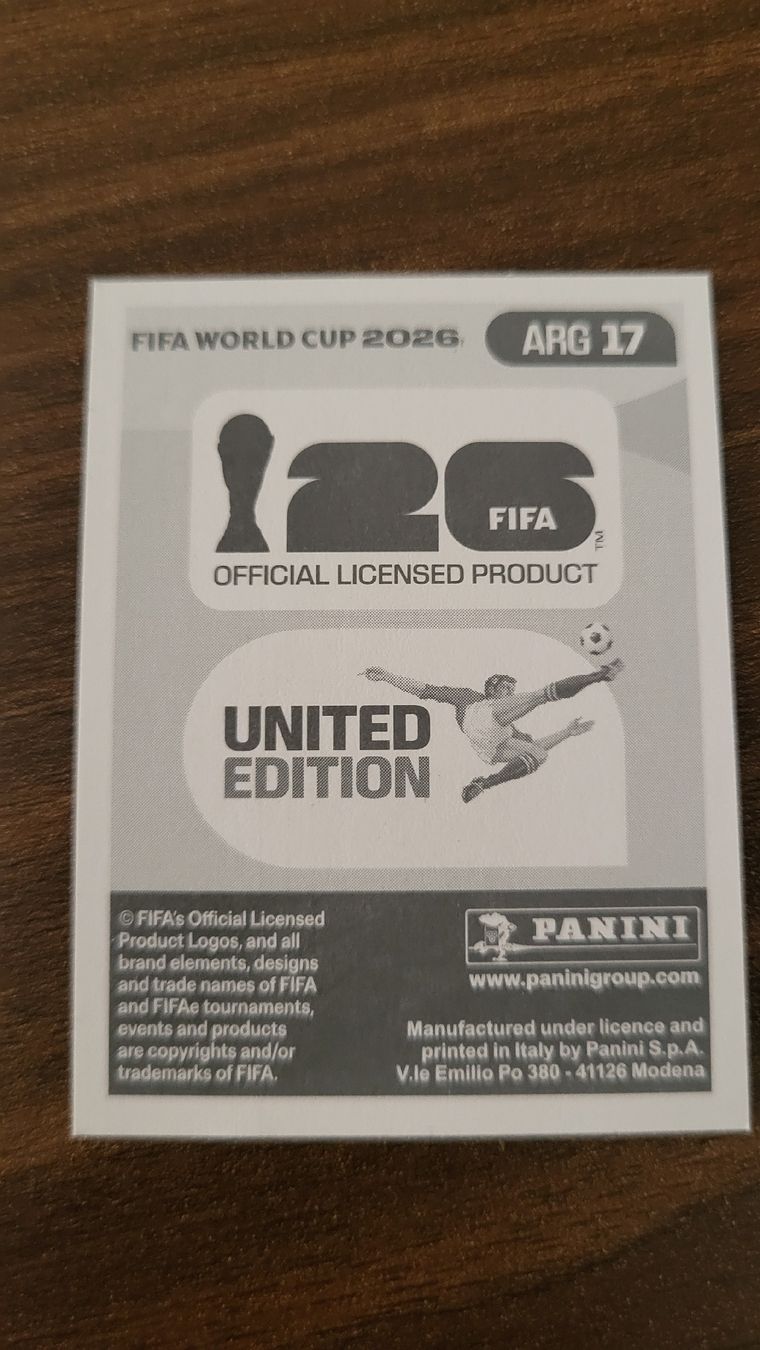 Panini Carte collezionabili: Panini Bild 26 von Messi – Nuovo e nell'imballaggio originale da Dürnten venduto da Mde 1