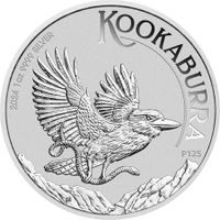 Münze Kookaburra 1oz Silber 9999 Australien 2024 Charles III