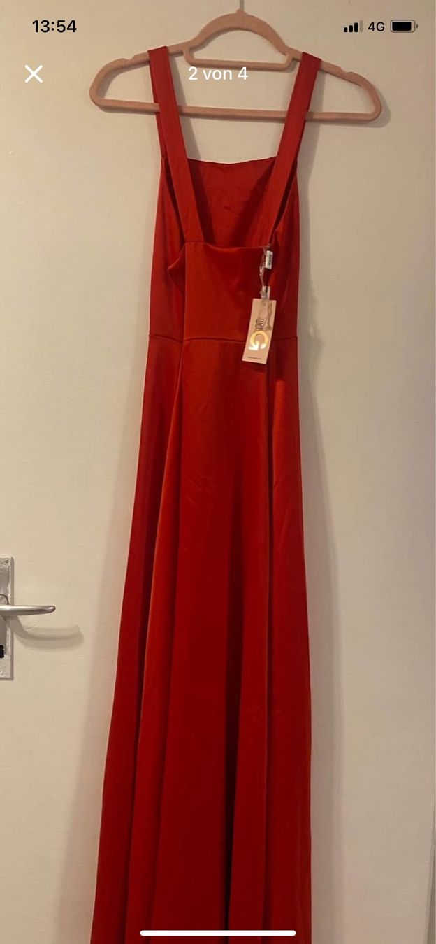 Vestiti: Rotes Maxikleid Grösse S– Nagelneu – Nuovo e nell'imballaggio originale da Sevelen venduto da nan_ps5j 3