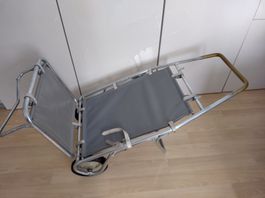 TRANSPORT-PAKETSCHUBKARREN KLAPPBAR