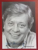 Ralf Schermuly 1942-2017 Autogramm Fotopostkarte 10x15cm