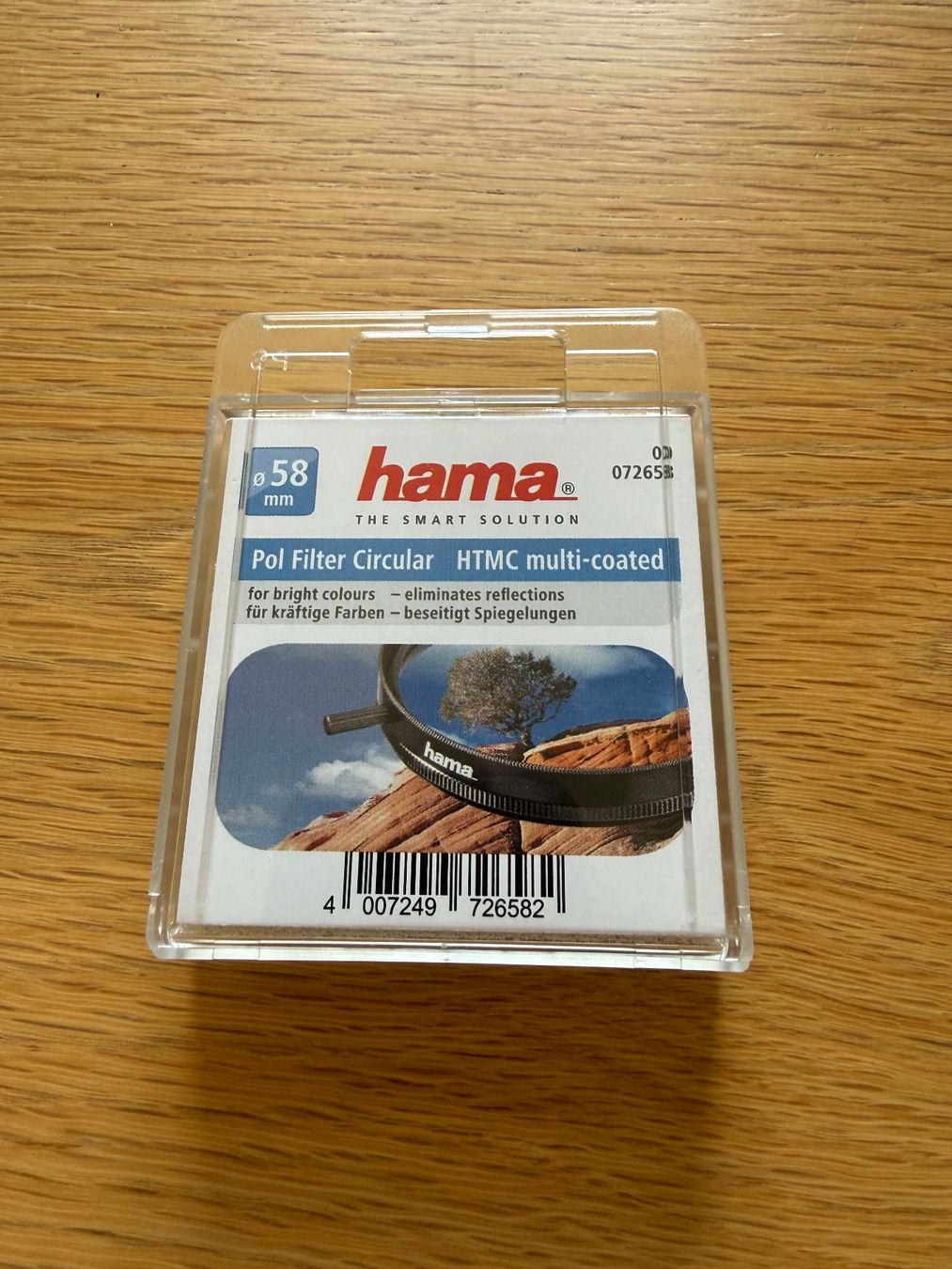Hama Filtri: Hama Polarisationsfilter 58mm HTMC – Usato da Wettingen venduto da La_Vale 1