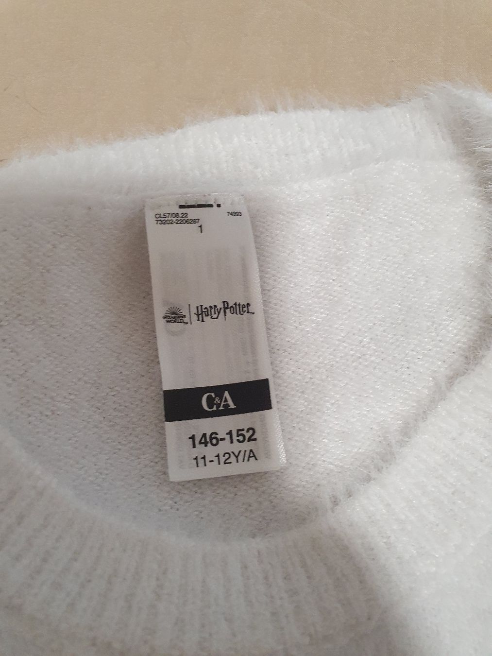 C&A Maglioni & Felpe: Kinder Pullover Harry Potter weiss Grösse 146-152 – Nuovo (secondo la descrizione) da St.Gallen venduto da Avena135 3