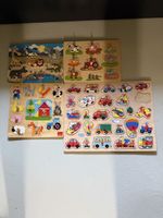 Holzpuzzles Set Melissa and Doug Goula 4 Stück gebraucht