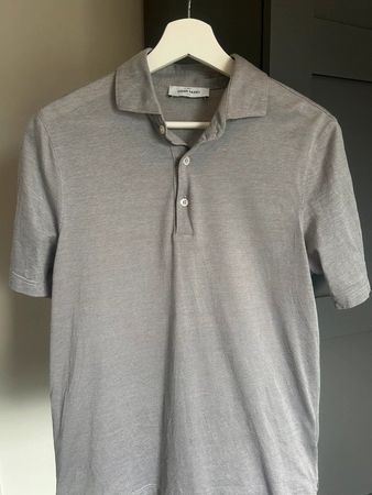 NEUE Poloshirt Gran Sasso 50 M 100% Feine Baumwolle