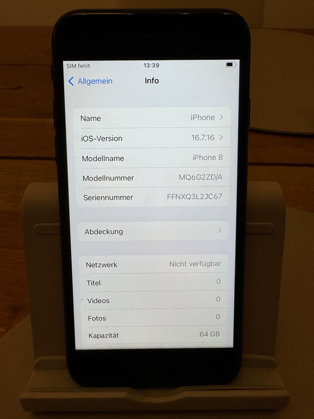 Apple Telefoni cellulari / Smartphones: iPhone 8 – Usato da Adliswil venduto da Busys 1