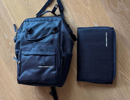 Hirslanden Baby Wickelrucksack mit Wickelunterlage  neu