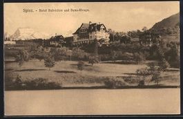 Spiez, Hotel Belvedere und Beau-Rivage m