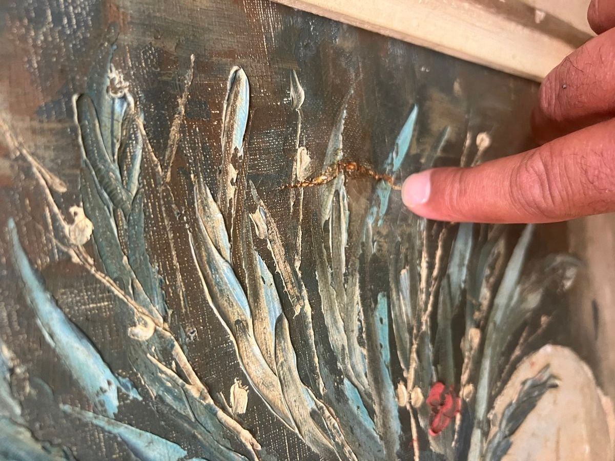 Gemälde: HUILE SUR TOILE SIGNÉE ET DATÉE 62 – Gebraucht aus Genève von Qanil77 4