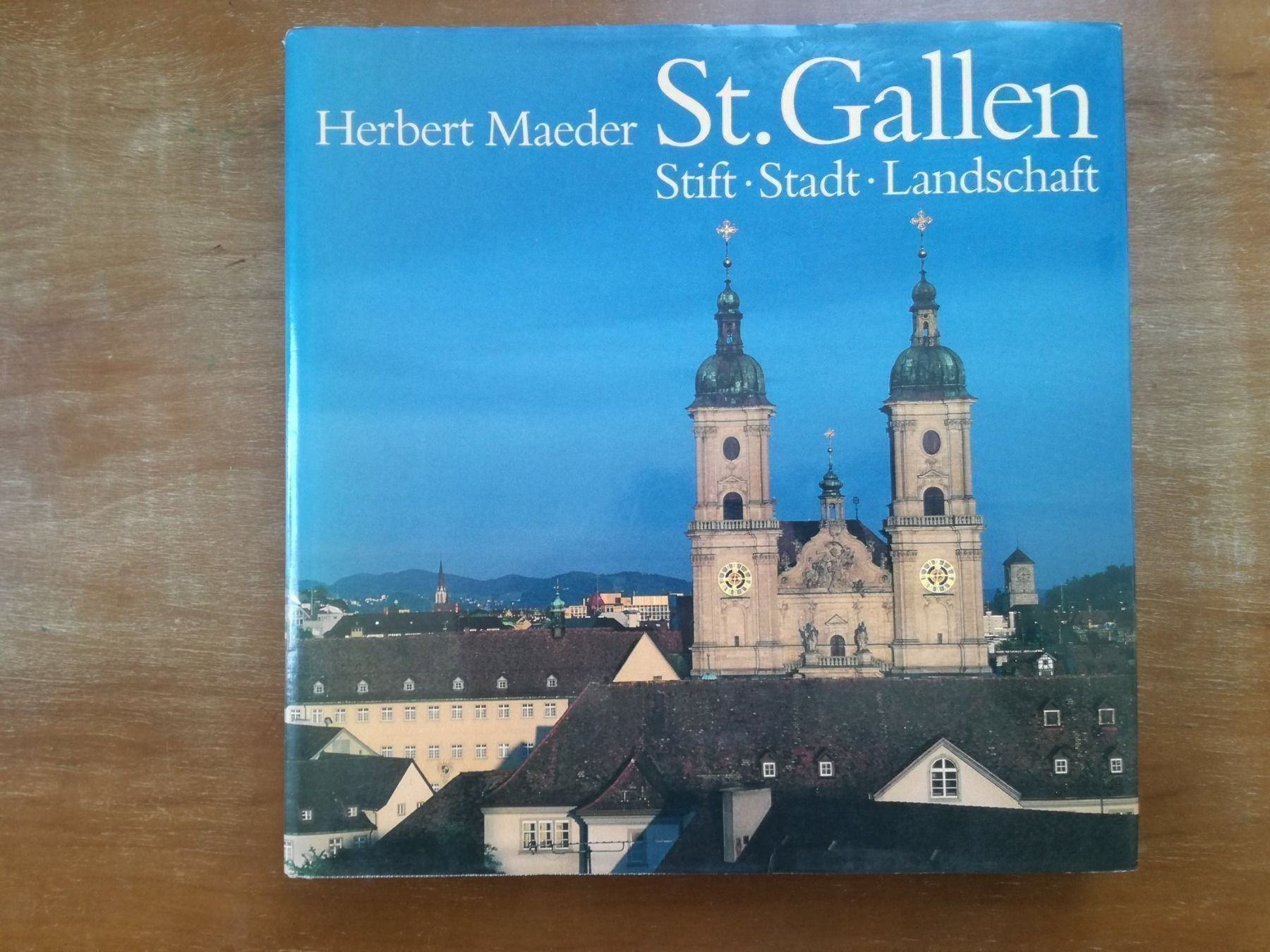 Libri: Herbert Maeder; St. Gallen   ` – Usato da Zürich venduto da Tolima194