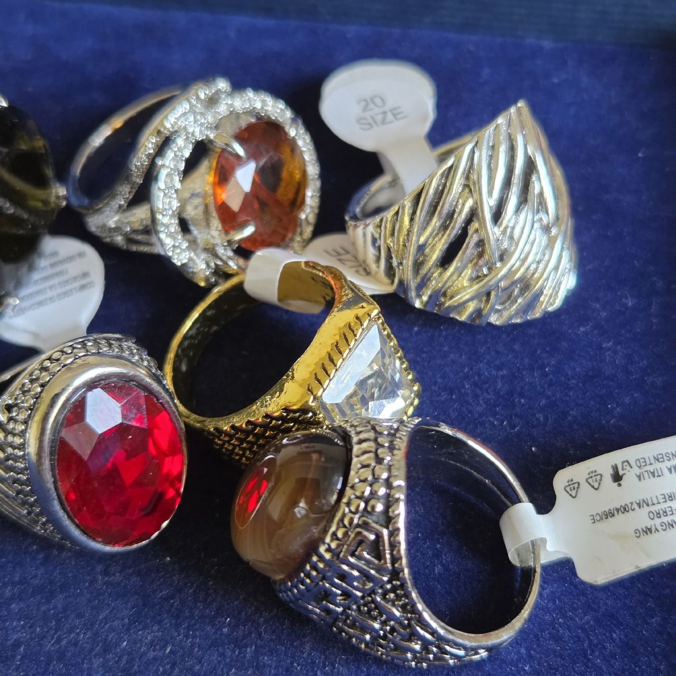 Sonstiger Schmuck: 7 Neue Top Ringe.. – Neu (gemäss Beschreibung) aus Stans von Ducati16 4