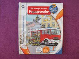 tiptoi Buch - Unterwegs mit der Feuerwehr