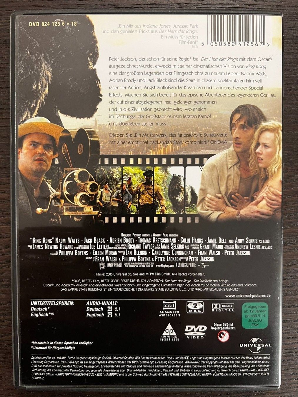 Tutti i DVDs: King Kong – Usato da Zürich venduto da FilmFreunde 1