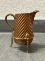 Pichet à lait vintage Design Art déco en cuivre début XXe