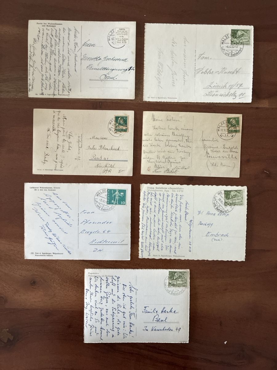 Cartes postales: 13 Ansichtskarten Schweiz von Walzenhausen AP – D'occasion à Oftringen par Cla.vD.74 3