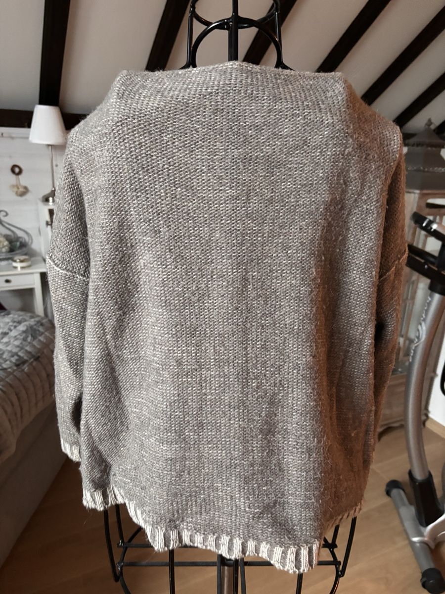 Maglioni & Felpe: Strickpullover grau mit Sternmuster Damen Gr. 36 – Usato da Weisslingen venduto da Yuna123 3