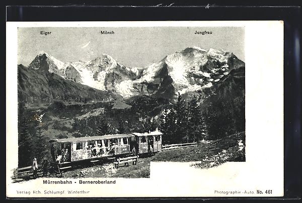 Mürrenbahn, Blick übers Berneroberland (Gebraucht) in Berlin für CHF 5 ...
