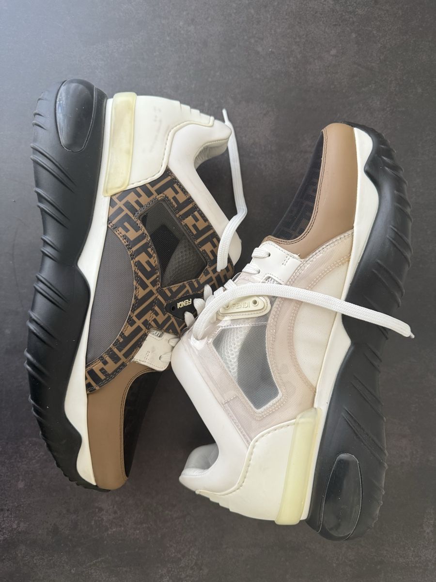 Fendi Herrenschuhe: Fendi Leather Low 'Multi' – Neu (gemäss Beschreibung) aus Genève von ali_5msd 2
