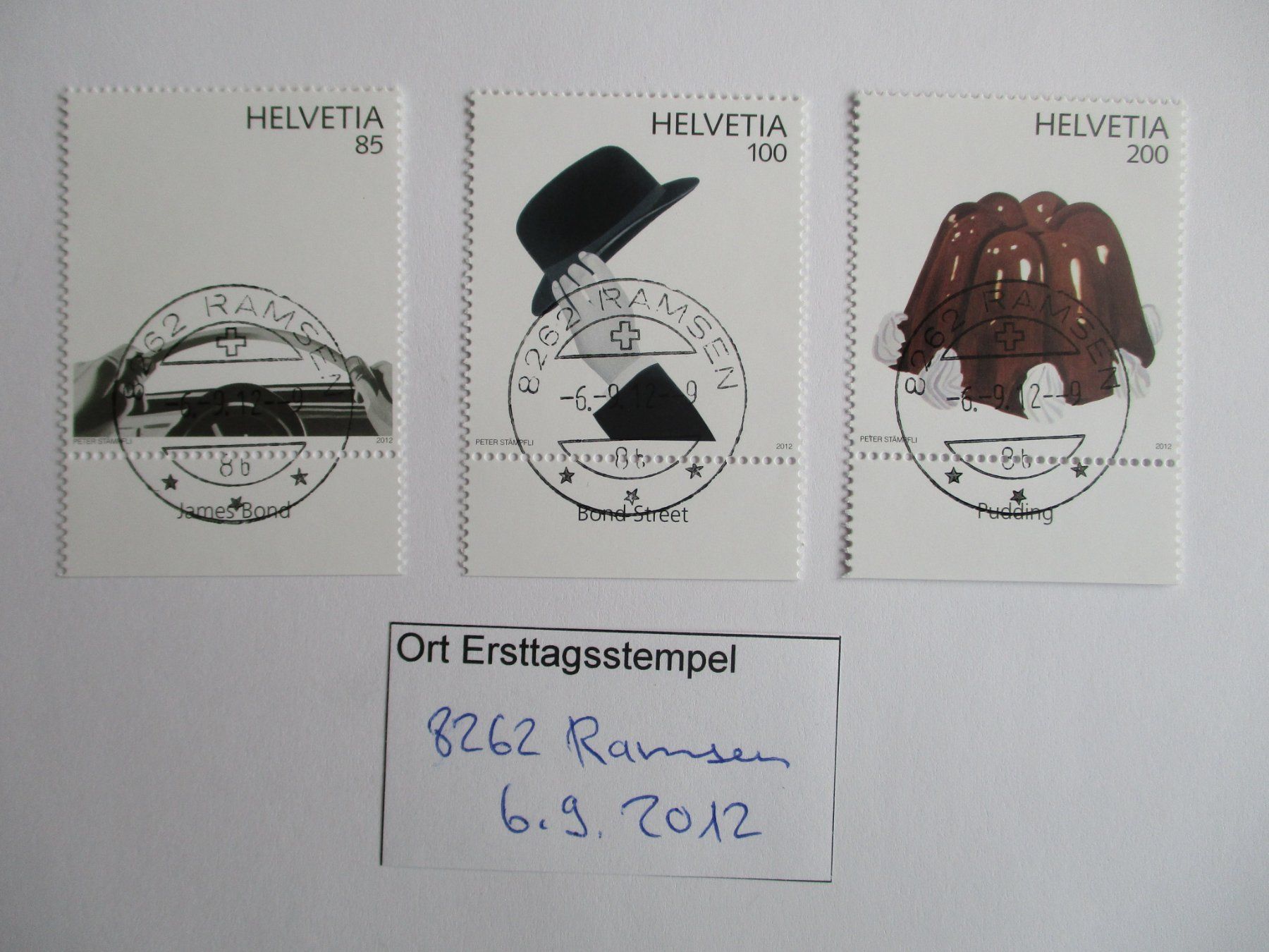 Tutti i francobolli: Voll Ort Ersttagsstempel 8262 Ramsen – Usato da Langnau b. Reiden venduto da Aktuell88