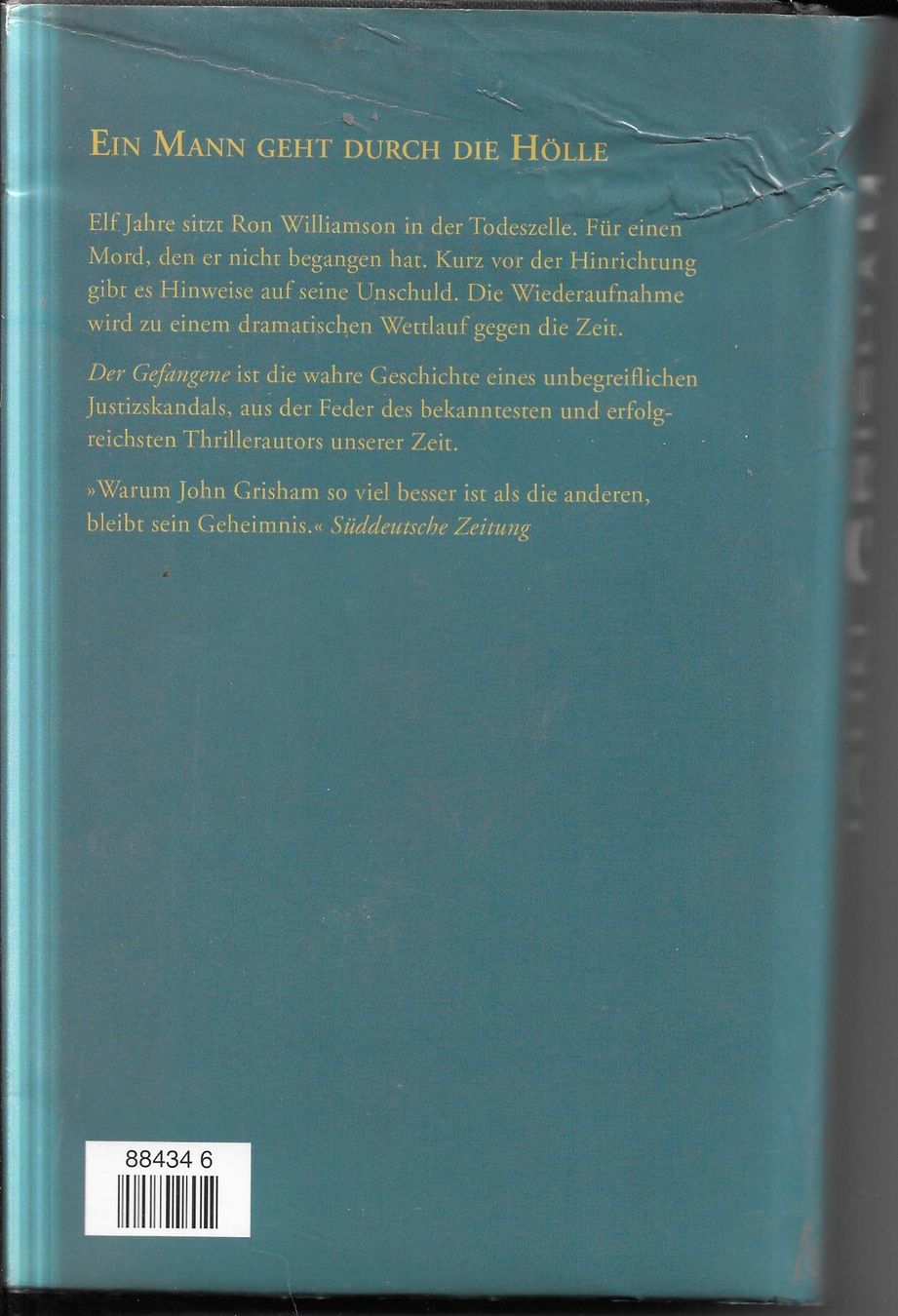 Bücher: John Grisham - Der Gefangene – Gebraucht aus Nunningen von mercury-for-books 1