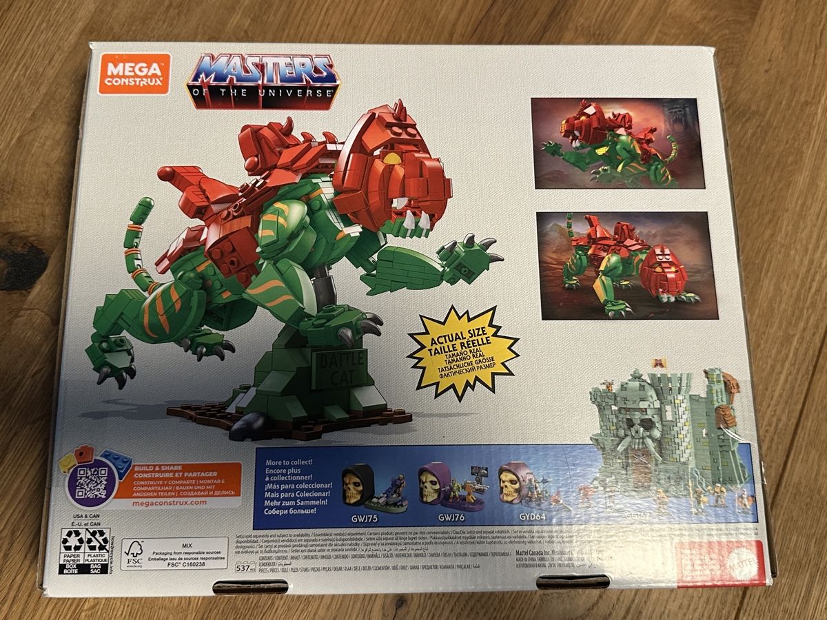 Spielzeuge: Mega Construx Battle Cat – Neu und originalverpackt aus Windlach von Binchen0 1