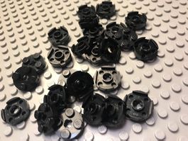 LEGO 22 x Platten 2x2 (4032) schwarz