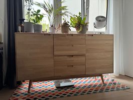 Sideboard aus Buche massiv