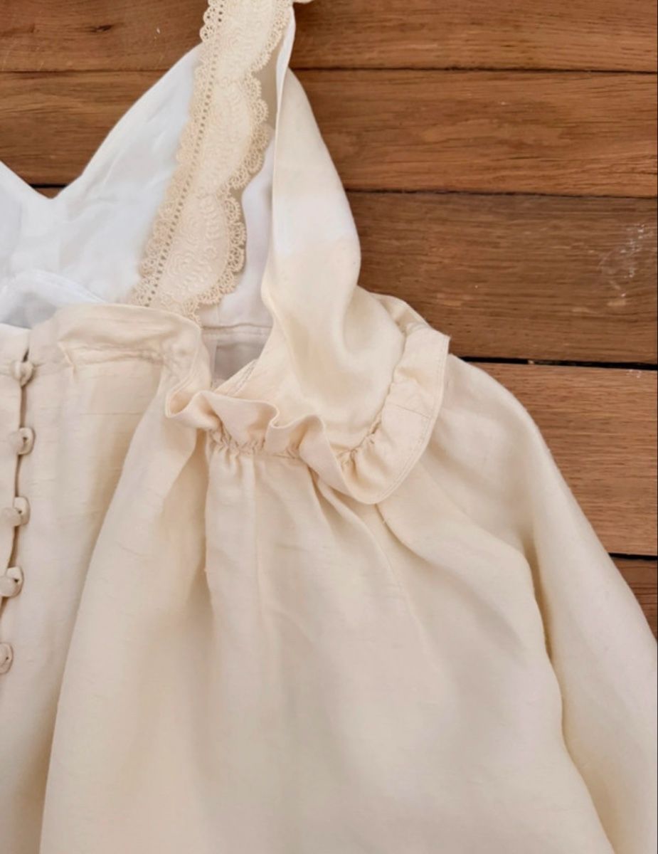 Sezane Kleider: Robe crème Sézane  – Neu (gemäss Beschreibung) aus Pully von trt_q8j8 5