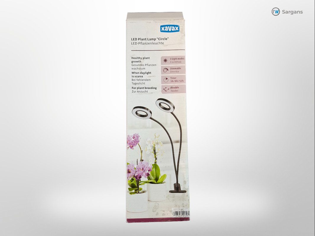 Lampade: XAVAX Circle LED Pflanzenlampe – Nuovo (secondo la descrizione) da Sargans venduto da Restwert_Sargans