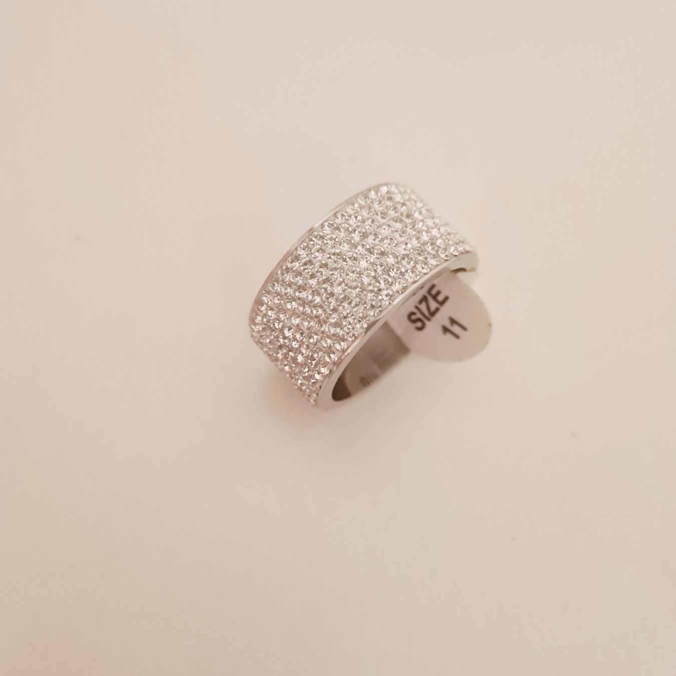 Anelli: Edelstahl Ring Grösse 64 NEU – Nuovo e nell'imballaggio originale da Lyss venduto da waldfee10