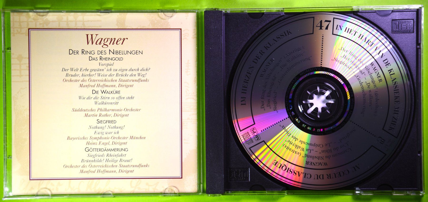 CD: RICHARD WAGNER  /  DER RING DER NIBELUNGEN – Nuovo (secondo la descrizione) da Luzern venduto da piro12 2