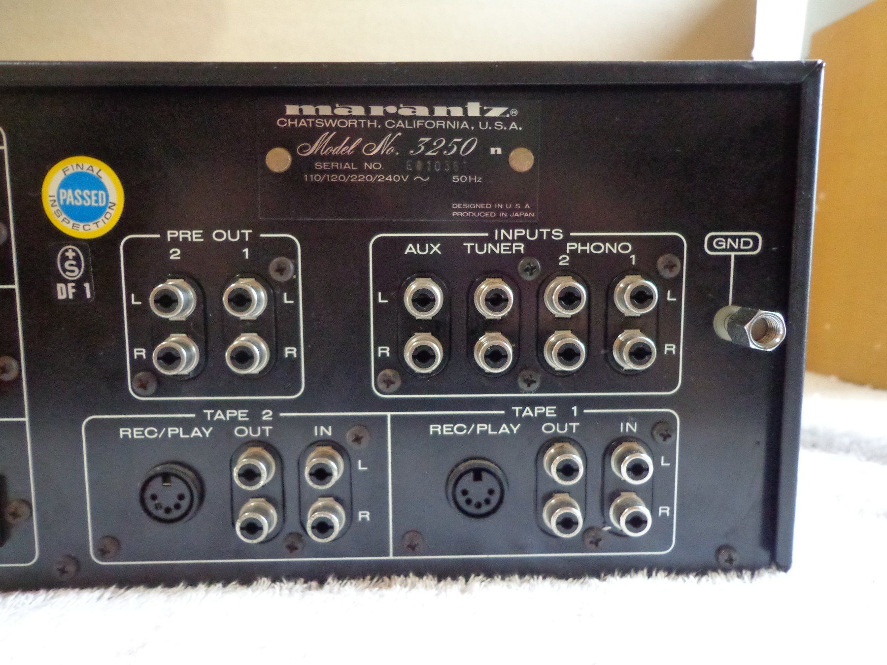 Marantz Amplificatori: Marantz Model 3250 Control Stereo Console Vorverstärker – Usato da Ligornetto venduto da Faffarel 5