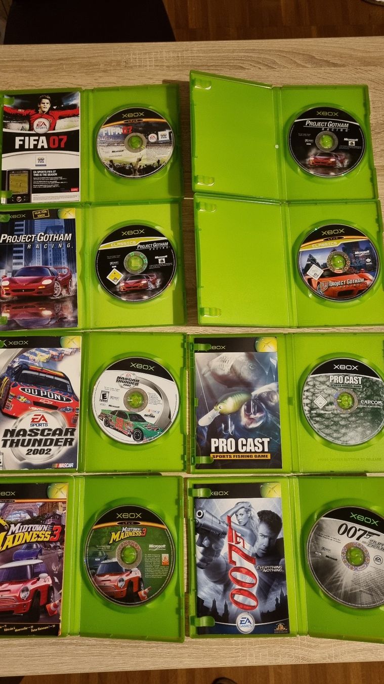 Giochi: 8 Games für Original Xbox – Usato da Hagenbuch ZH venduto da lecterr55 1