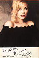 Laura Whitmore 1985- Autogramm signiert Foto 15x21cm
