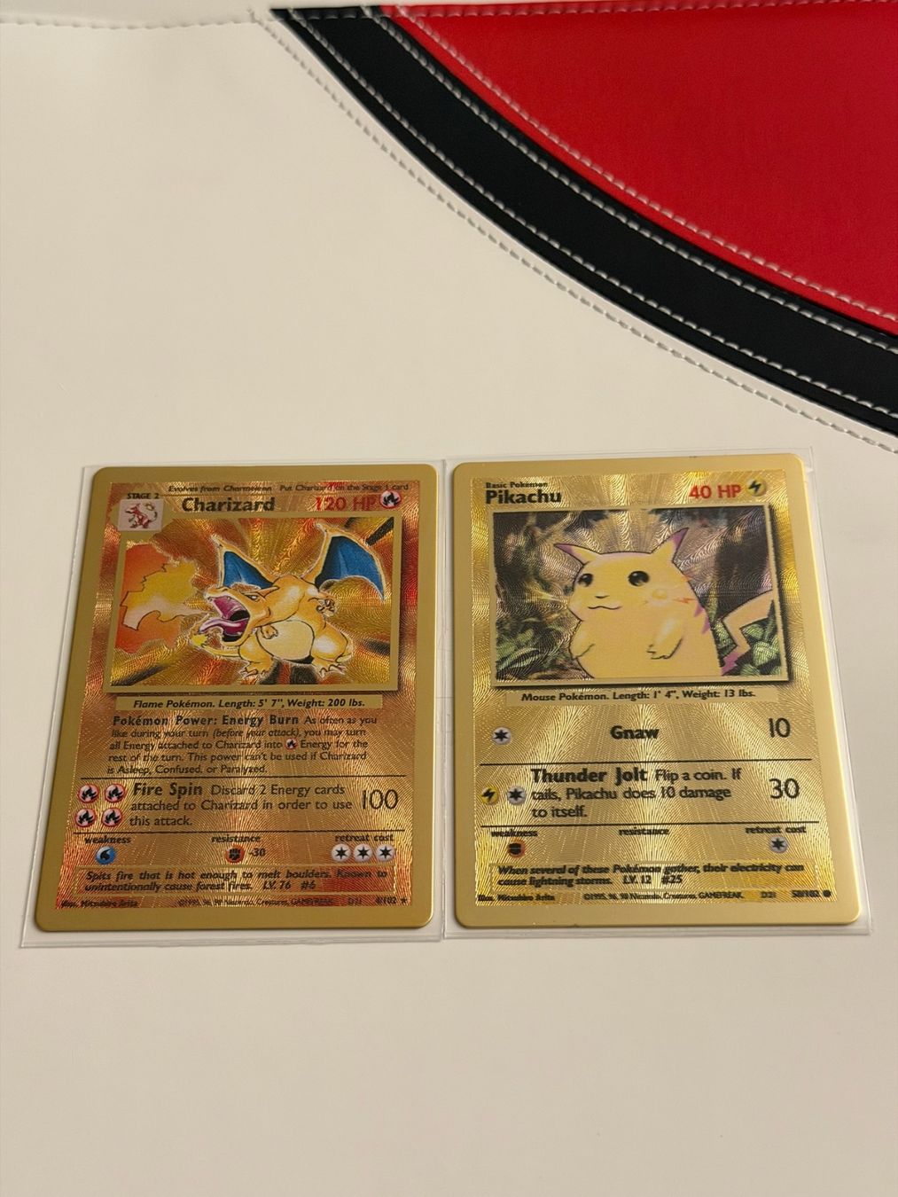 Pokémon Sammelbilder & Trading cards: Charizard & Pikachu (Celebrations Metall Karte) – Gebraucht aus Biel/Bienne von SeeLoewe55
