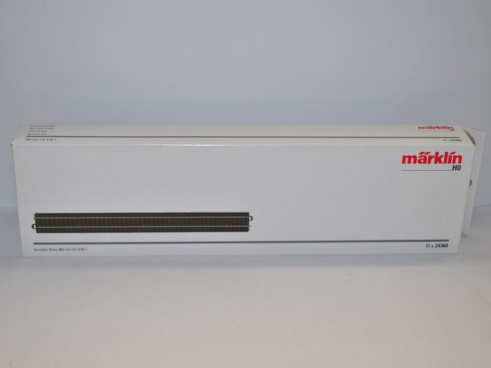 Märklin Schienen gerade C-Gleis 24360 (MSB006) (Gebraucht) in Aarwangen ...