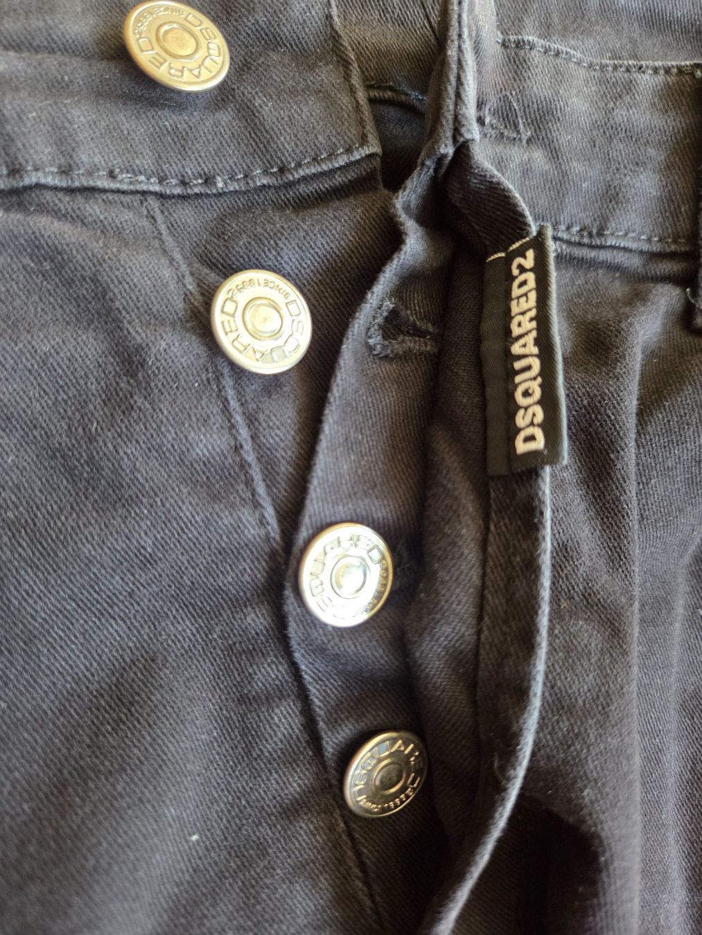 Dsquared2 Jeans: Dsquared2 Black Jeans – Usato da Bern venduto da -Aniko- 3