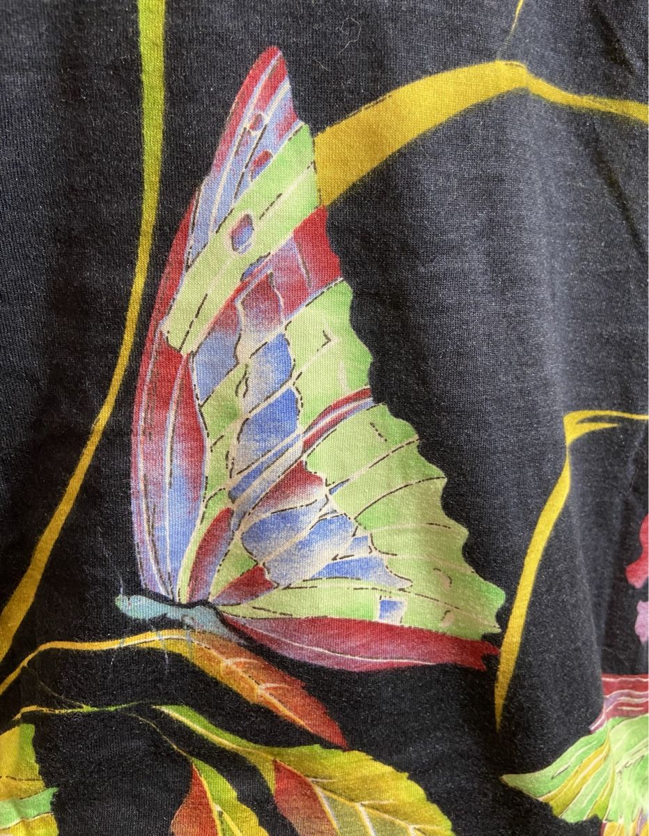 T-shirt: Shirt bunt Schmetterling Gr. 40/42 – Usato da Fislisbach venduto da KolibriSecondhand 6
