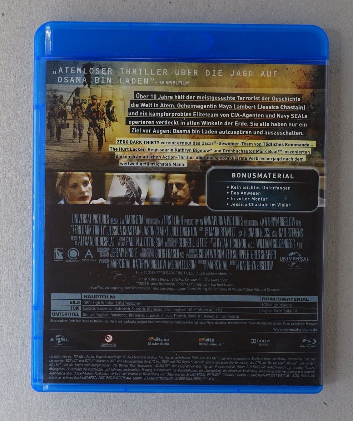 Tutti i DVDs: Zero Dark Thirty – Usato da Sessa venduto da fraenklishop 1