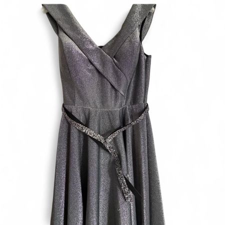 Women's Silver and Grey Dress