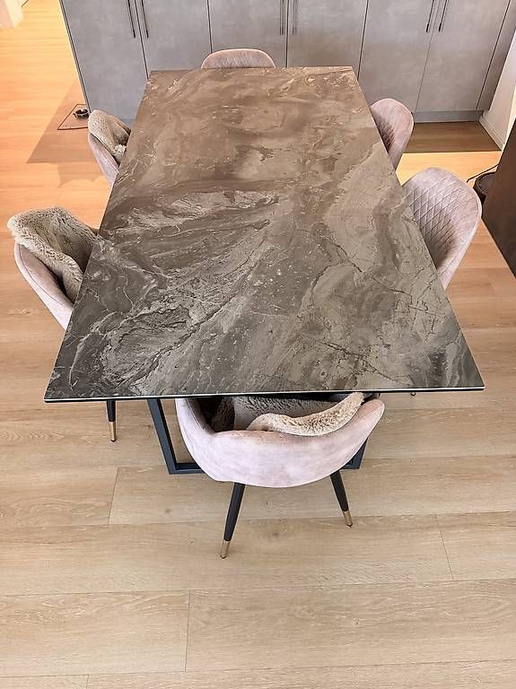 Tavoli: Hochwertiger Esstisch Marmor Optik 200x100 – Usato da Frick venduto da Sandy_0610 1