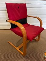 8 x Vitra Figura Freischwinger Holz im Set