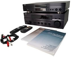 YAMAHA Hifi-Set, Receiver RX-397 und CD-Player, inkl. FB