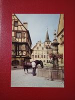 AK France Turckheim Haute-Rhin Brunnen Mann Pferd (956)