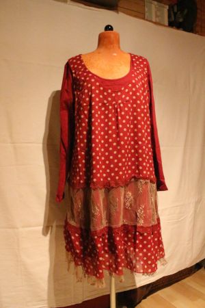 Chiffon-Kleid