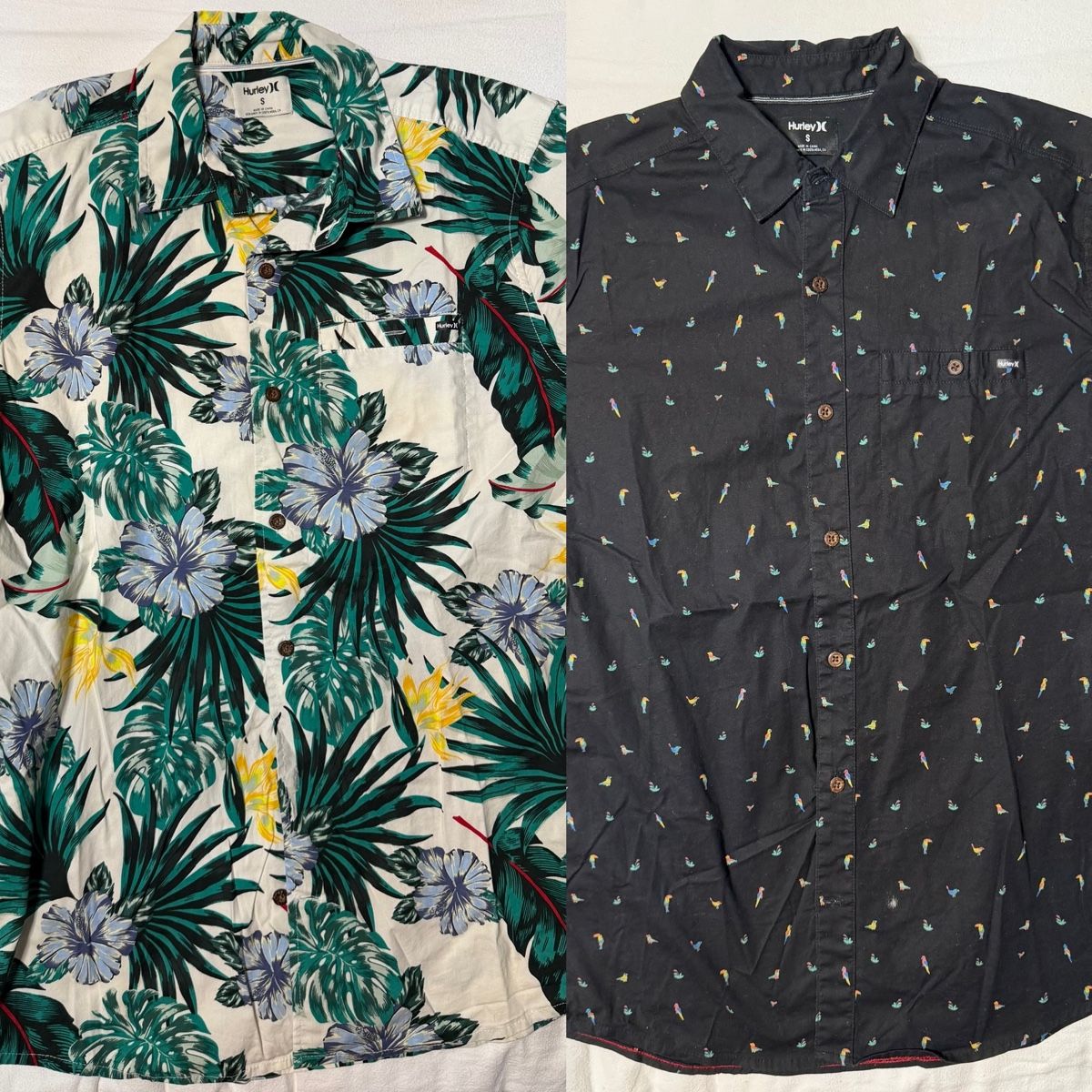 Lots de vêtements: 2x Hurley Shirts Gr. S – D'occasion à Luzern par Joonster123