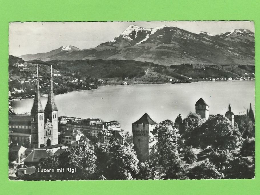 Cartoline postali: Luzern mit Rigi – Usato da Zürich venduto da t24_de